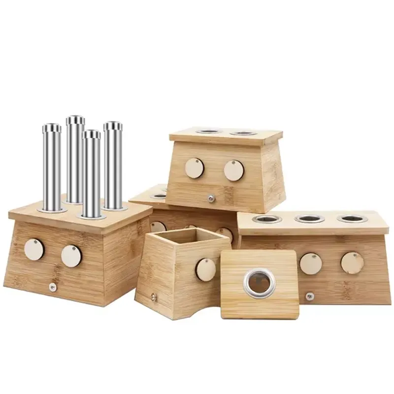 Health Wellness Home Care - Moxibustion Box Portable Smokeless Bamboo Therapy