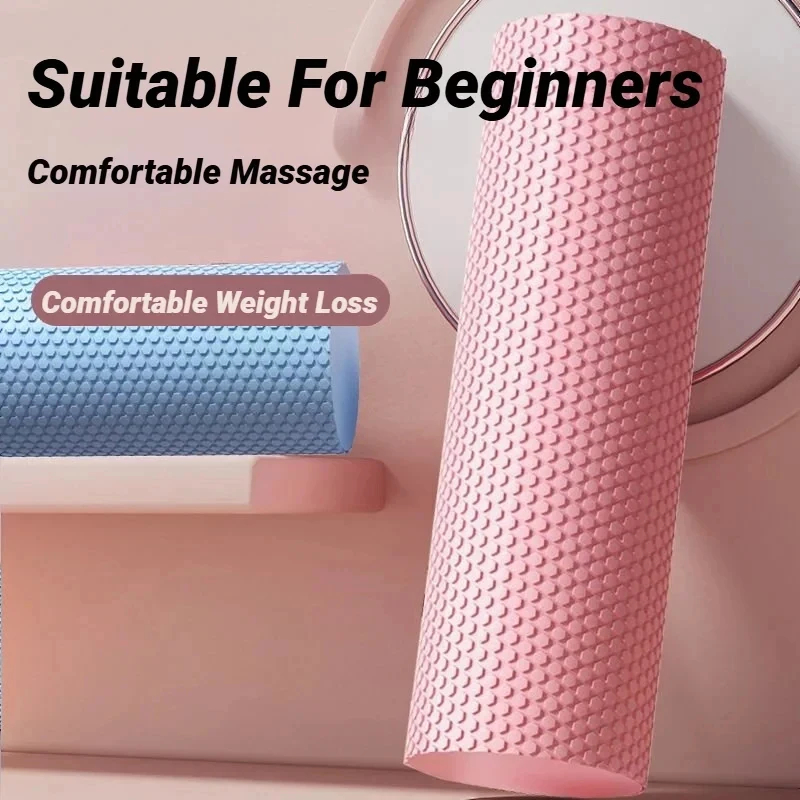 Health Wellness Fitness - Hexagonal EVA Foam Yoga Roller, 10cm