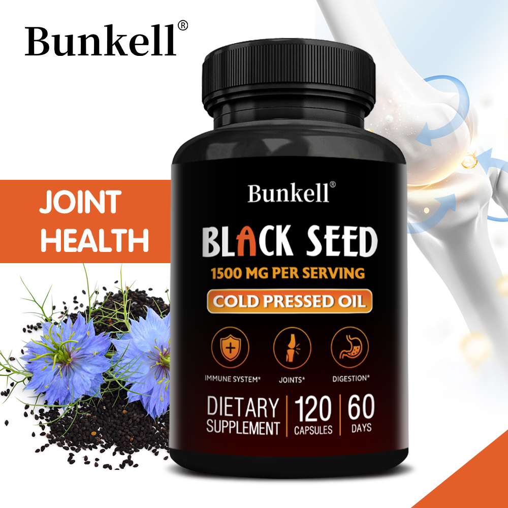 Health Wellness Day - Black Seed Oil Capsules 1500mg -