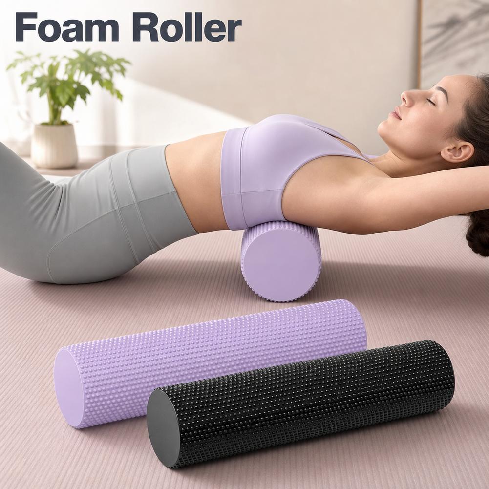 Health Wellness Fitness - EVA Yoga Foam Roller High Density