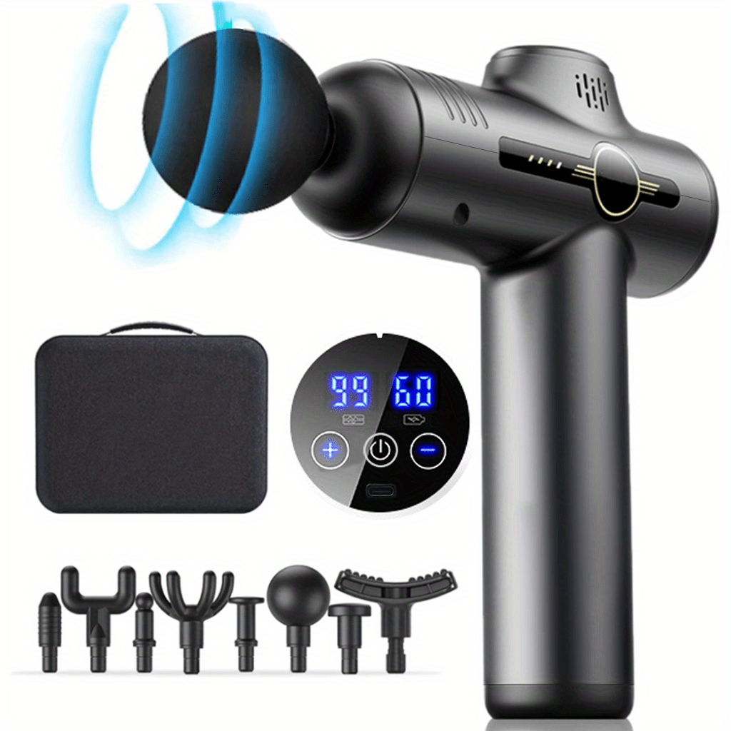 Health Wellness Fitness - 99 Level Massage Gun Fascia Deep