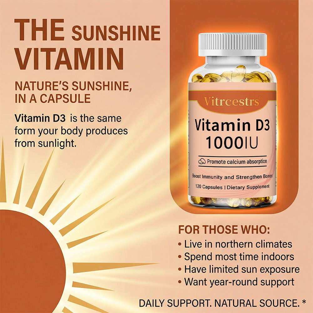 Vitamin D3 1000 IU Capsules, S - Health Wellness Day review and price