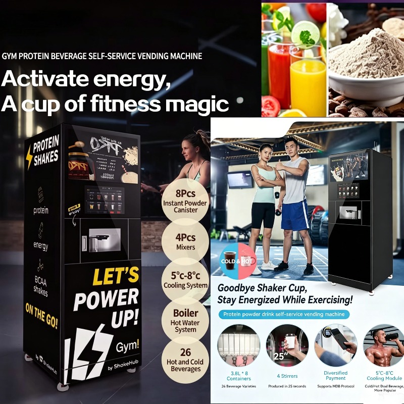 Protein Shake Dispenser Machin - Health Wellness Gym review and price