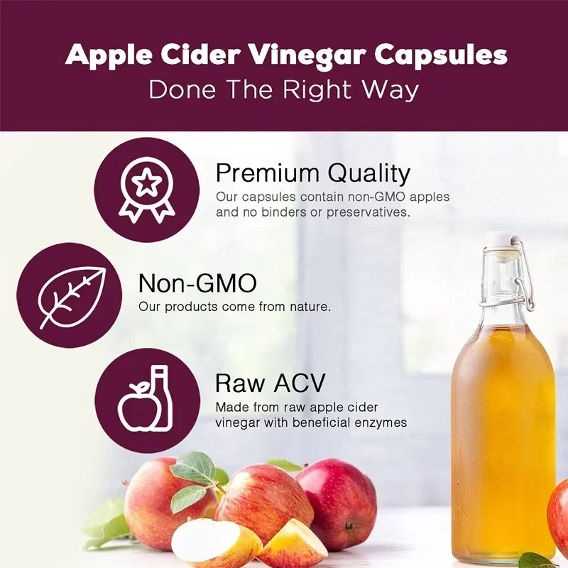 Apple Cider Vinegar Capsules - - Health Wellness Day review and price