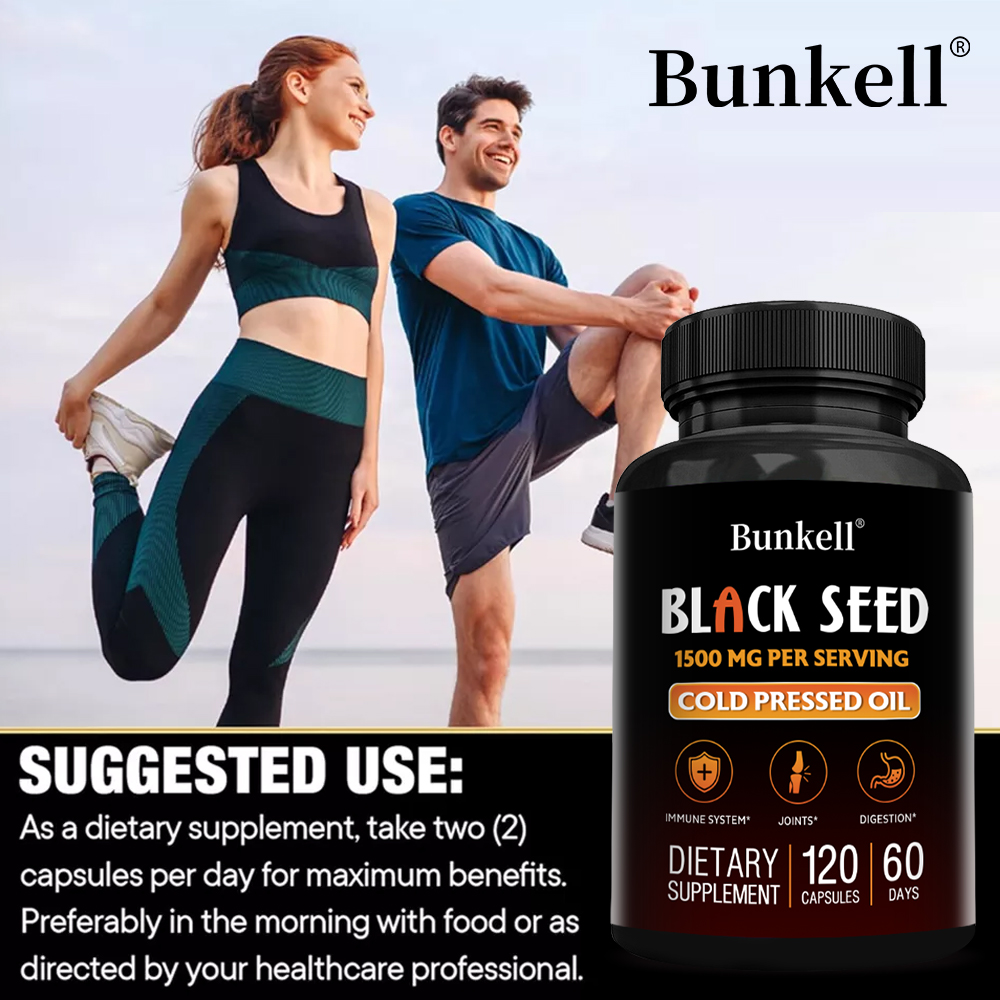 Black Seed Oil Capsules 1500mg - Health Wellness Day review and price