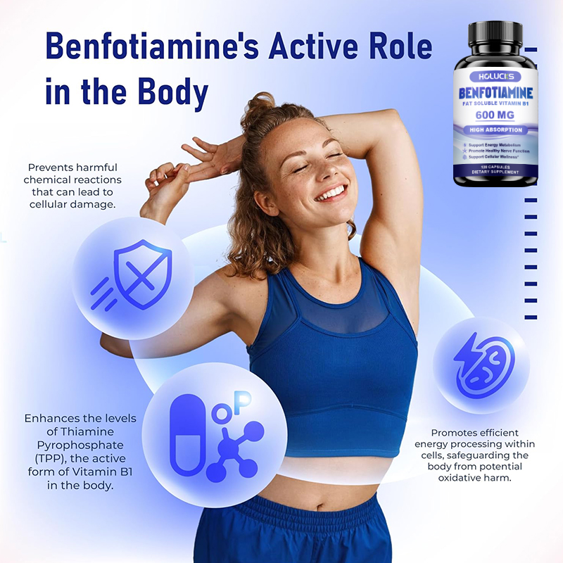 Benfotiamine Capsules, with Fa - Health Wellness Energy review and price