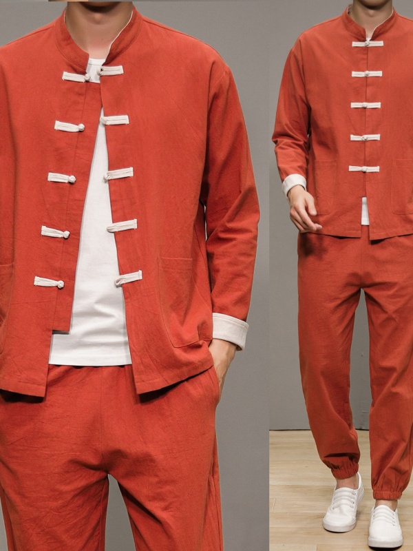 Chinese Style Cotton Linen Tan - Health & Wellness Fee review and price