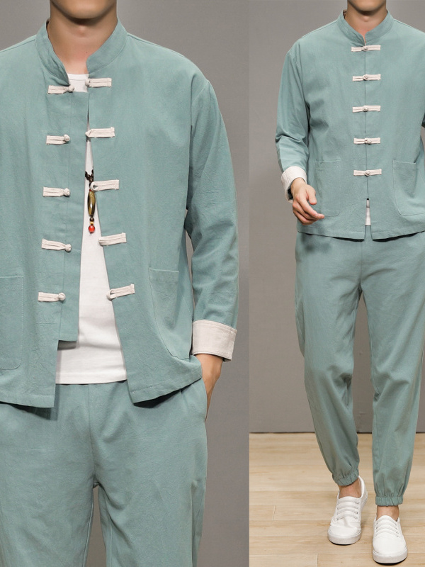 Chinese Style Cotton Linen Tan - Health & Wellness Fee review and price