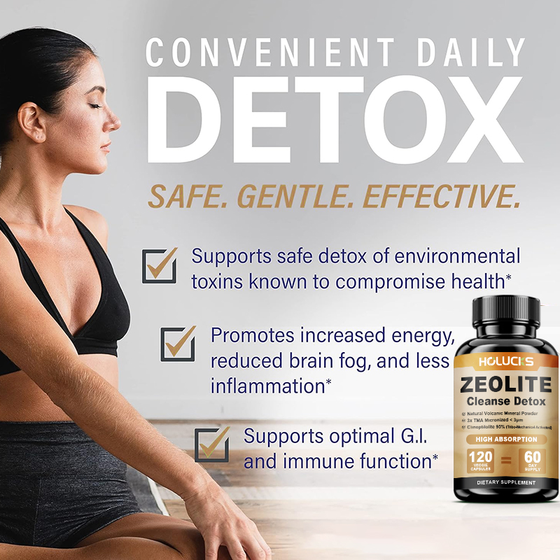 HOLUCKS Zeolite Cleanse Detox  - Health Wellness Day review and price