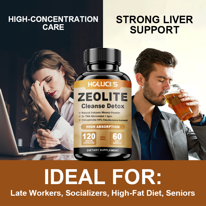 HOLUCKS Zeolite Cleanse Detox  - Health Wellness Day review and price