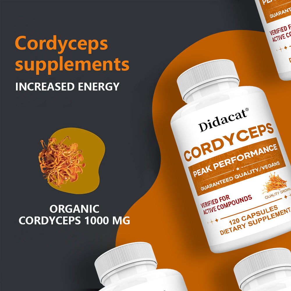 Cordyceps Mushroom Capsules 10 - Health Wellness Energy review and price